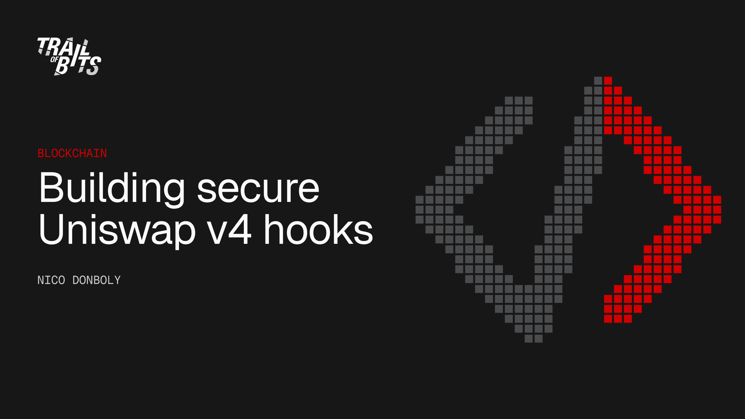Building secure Uniswap v4 hooks