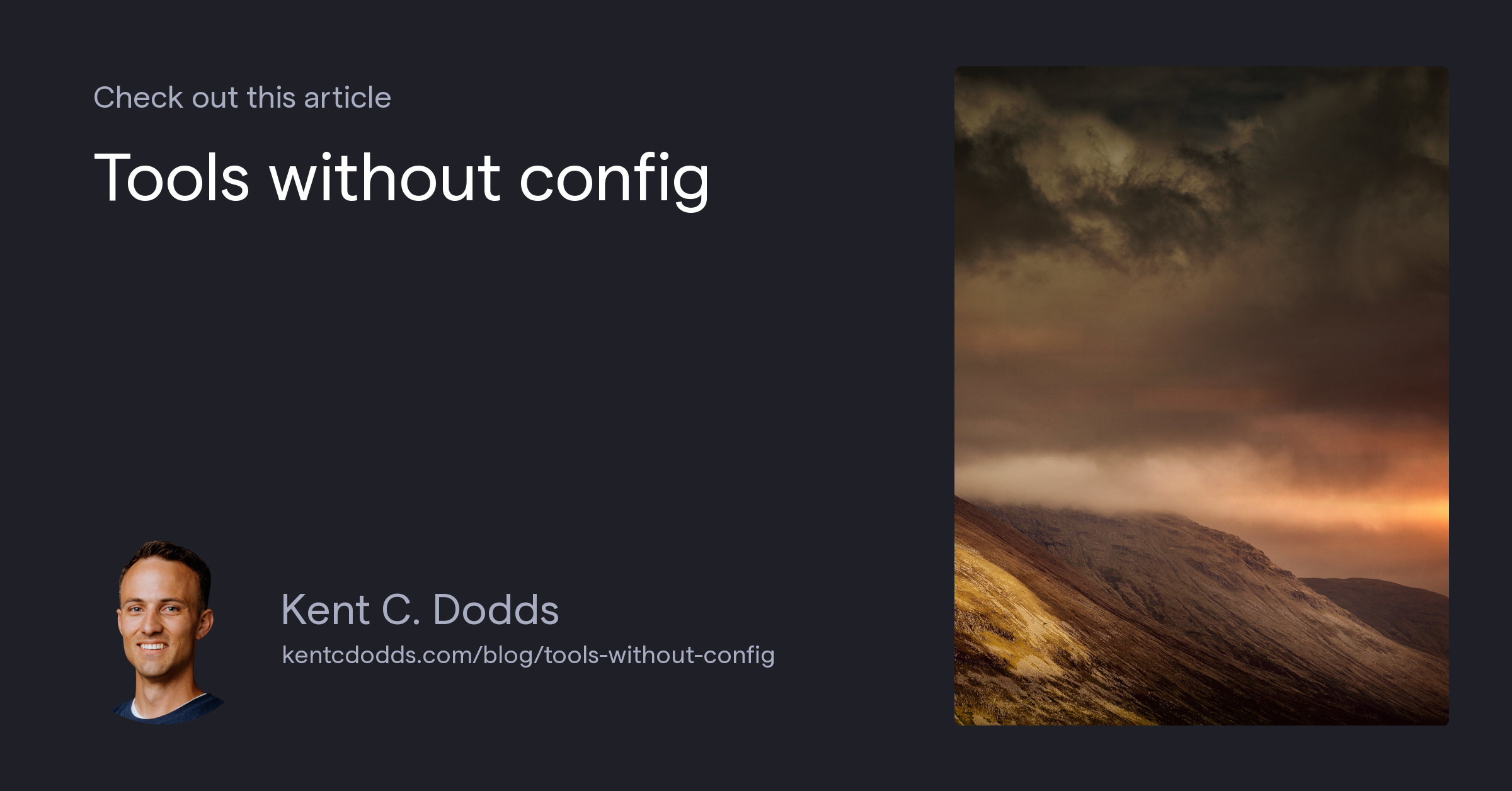 Tools without config 🛠📦