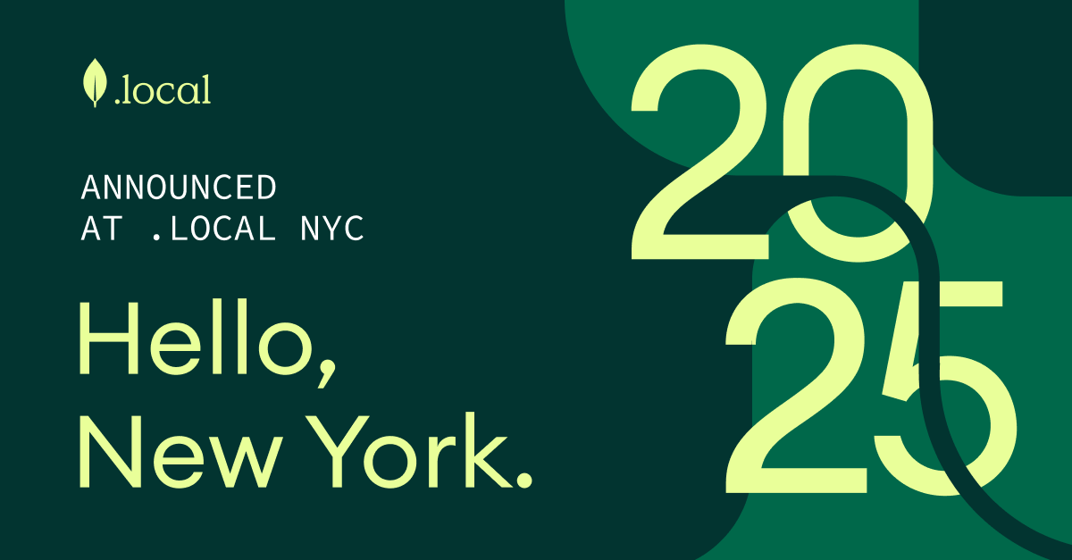 MongoDB.local NYC 2025: Definire il database ideale per l'era dell'AI