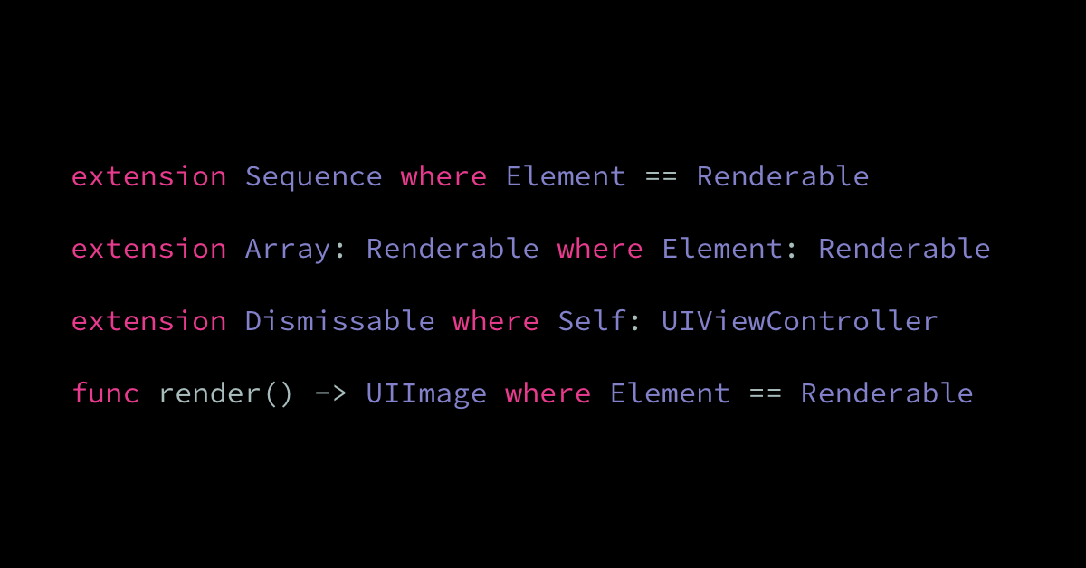 Specialized extensions using generic type constraints