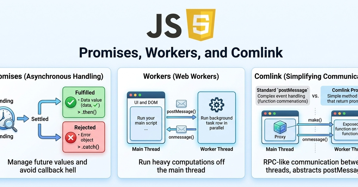 Advanced JS Execution: Promises, Workers, and Comlink