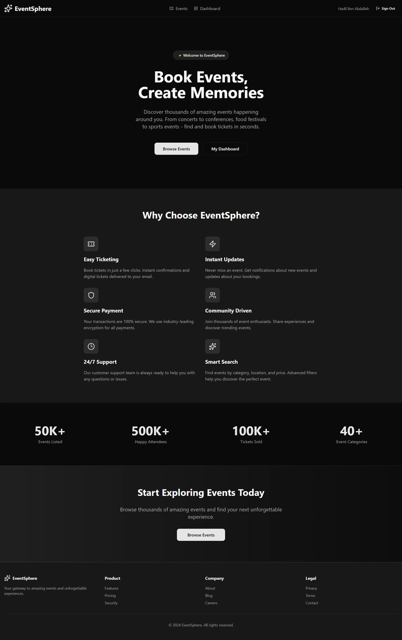 v0 by Vercel generating a modern React event management application with reusable components, responsive layouts, and AI-powered frontend development