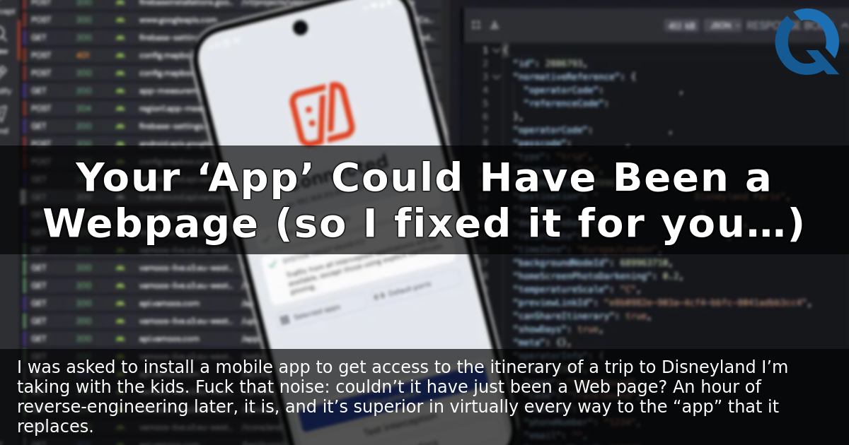 I converted an Android app to a webpage