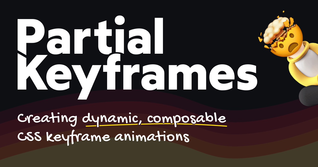 Partial Keyframes