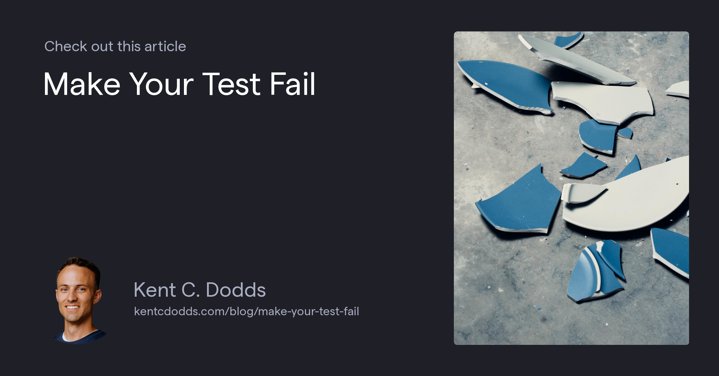 Make Your Test Fail