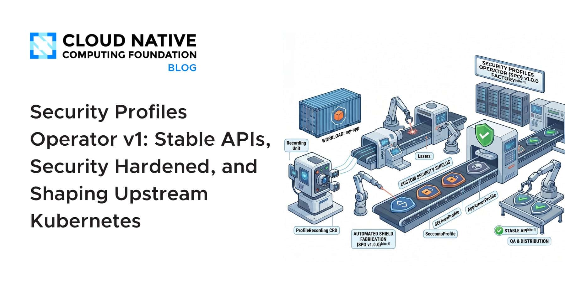 Security Profiles Operator v1: Stable APIs, Security Hardened, and Shaping Upstream Kubernetes