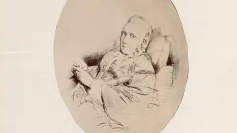DAG  Emily Eden, silver gelatin print on paper pasted on paper, 1860s