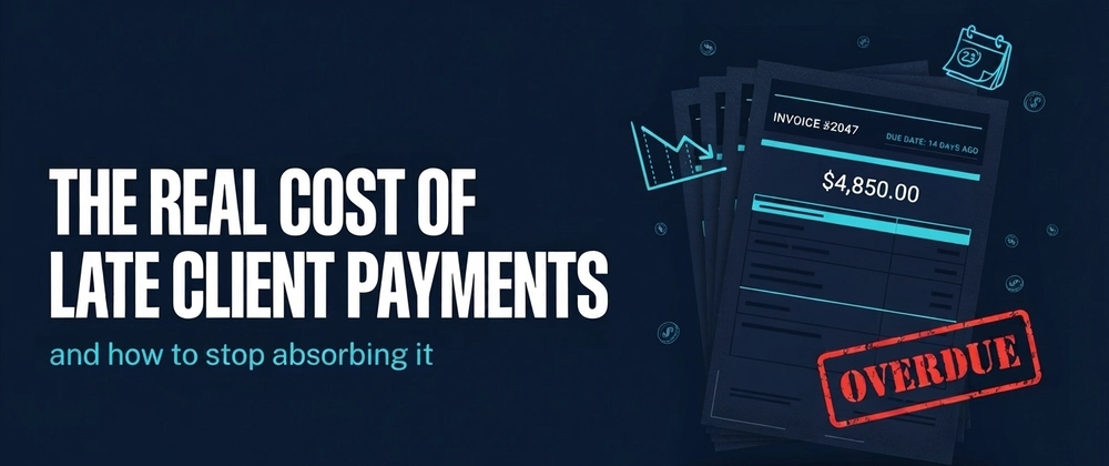 Cover image for The Real Cost of Late Client Payments (and How to Stop Absorbing It)