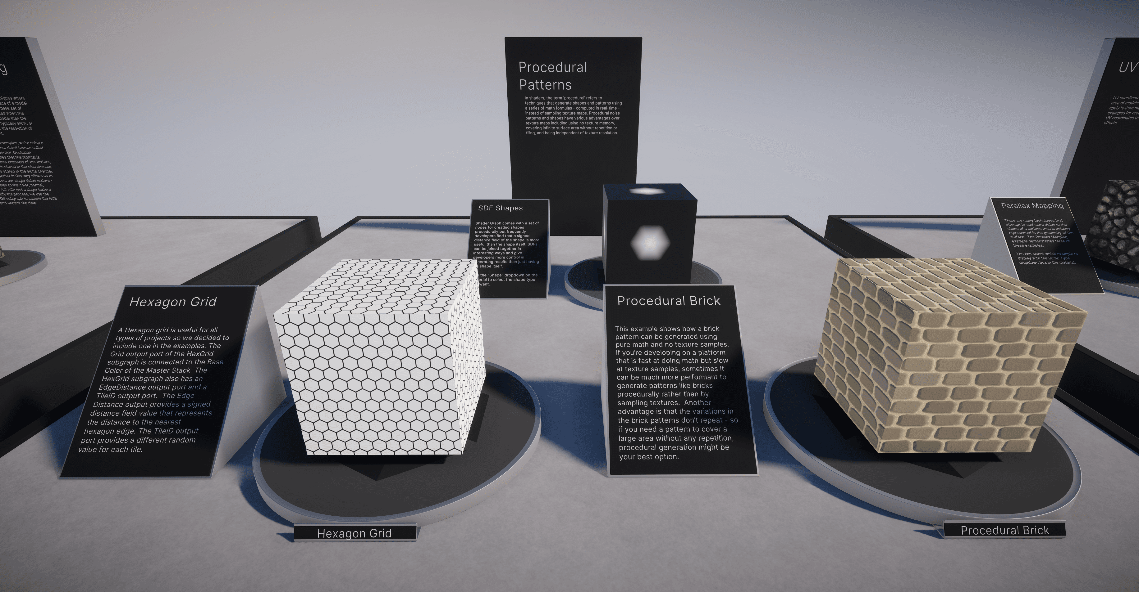 Procedural Noise and Shapes category of samples