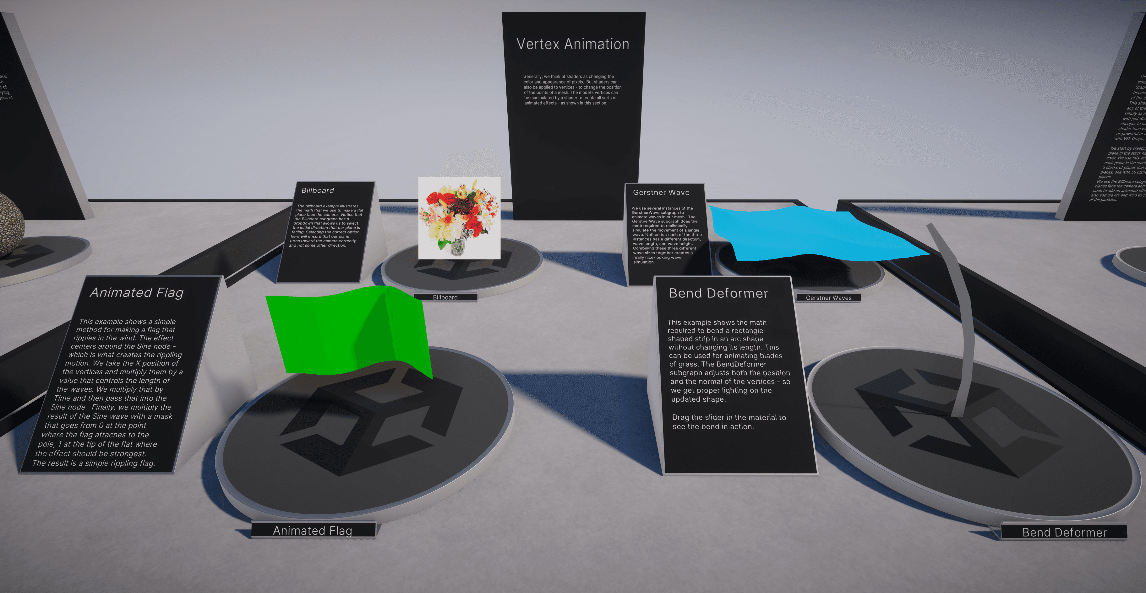 Vertex Animation category of samples