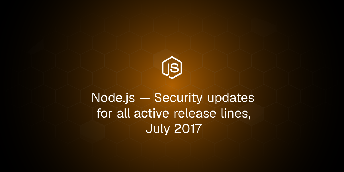 Security updates for all active release lines, July 2017