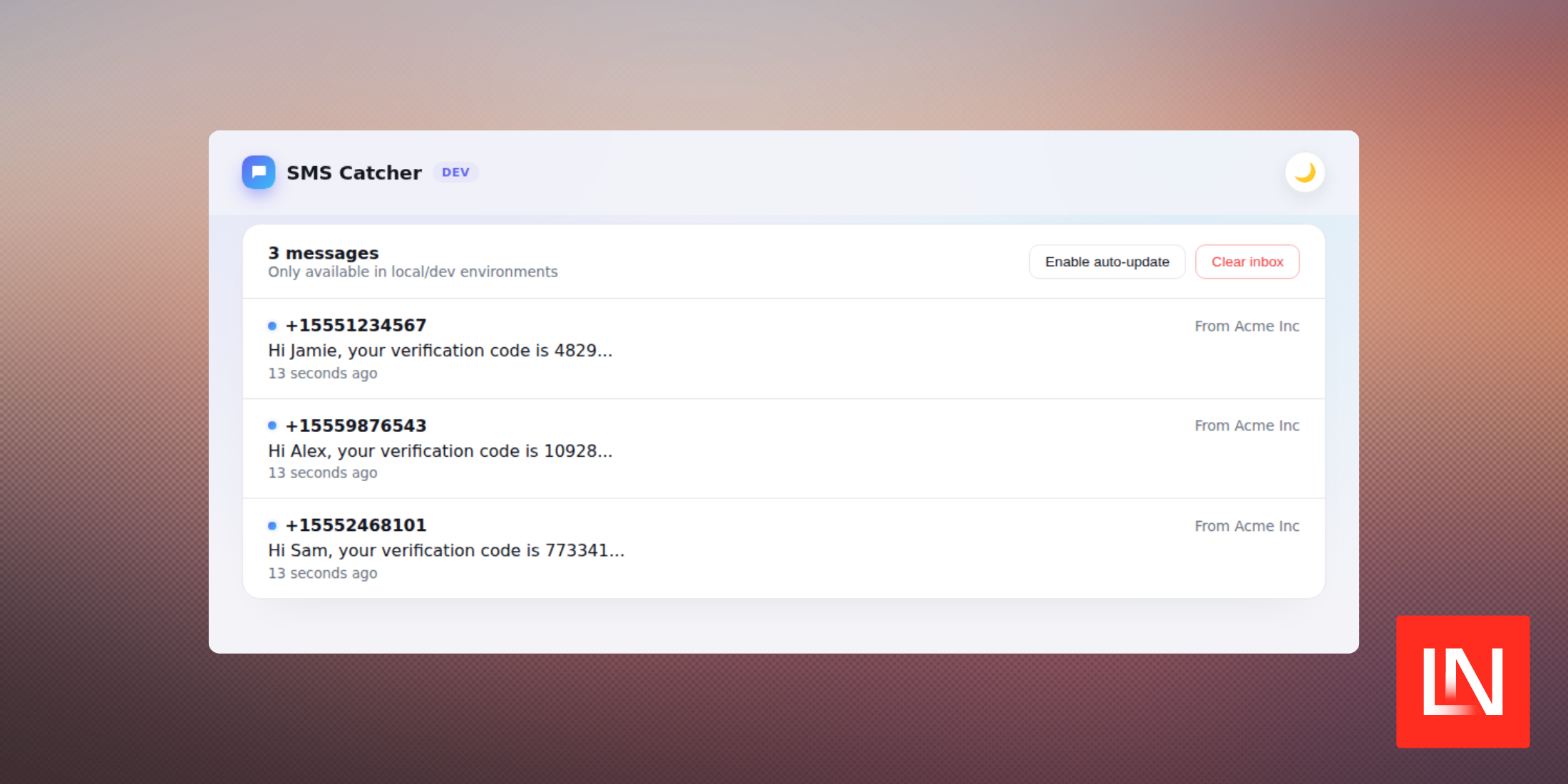 Laravel SMS Catcher: A Local Dashboard for SMS Notifications