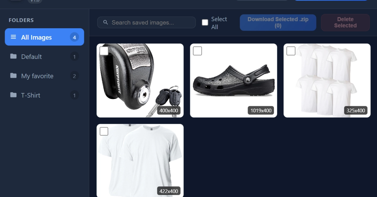 How I Built a Free Image Downloader & Collector Extension for Designers & Graphic Apparel Creators