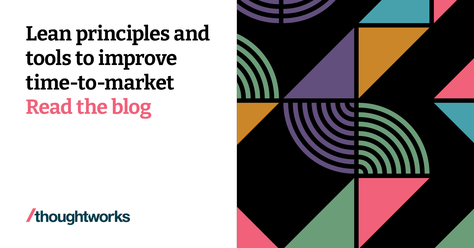 Lean principles and tools to improve time-to-market