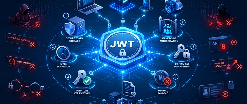 Cover image for 🔐 7 JWT Authentication Mistakes I Keep Seeing in Production