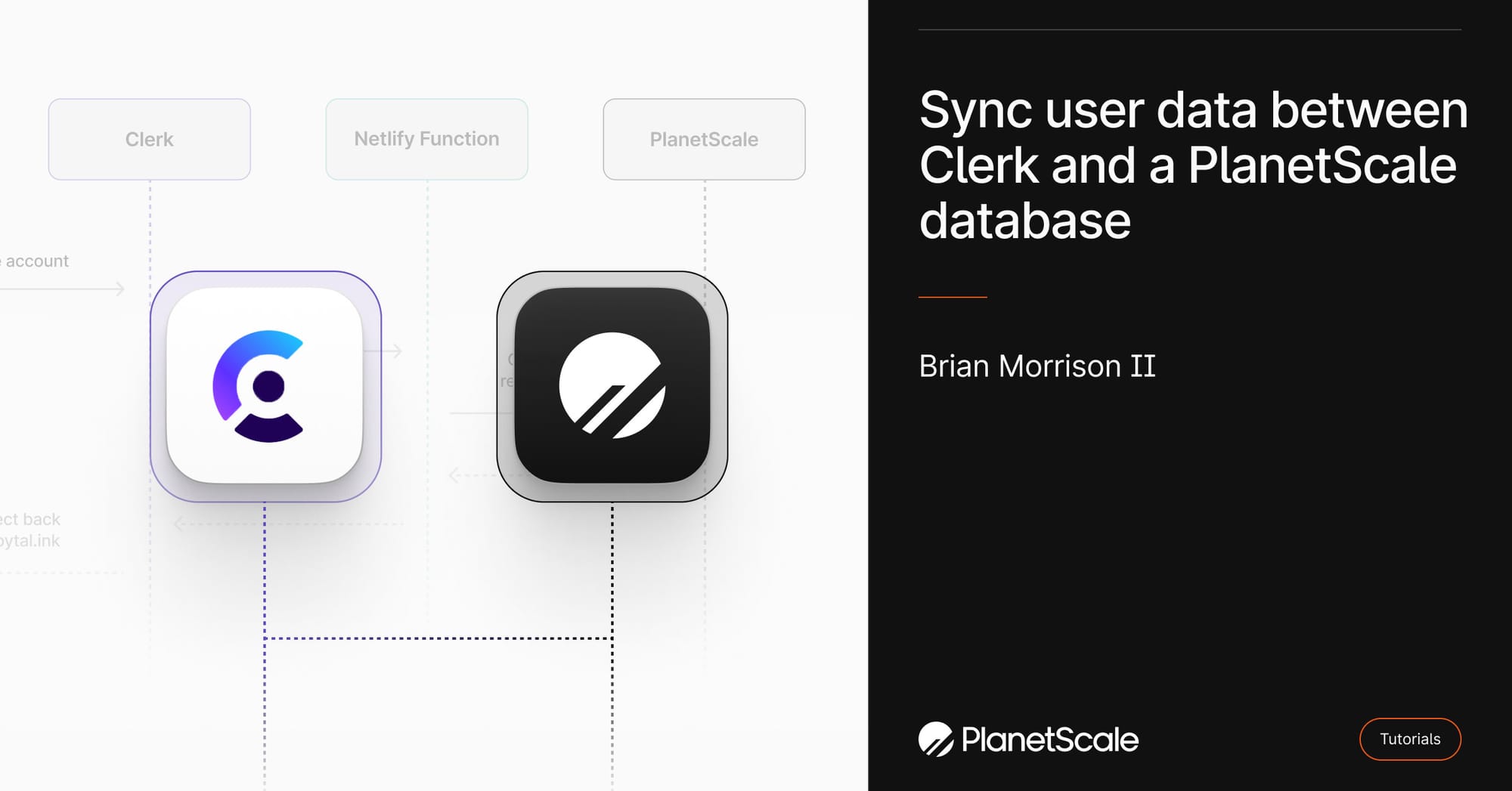 Sync user data between Clerk and a PlanetScale MySQL database