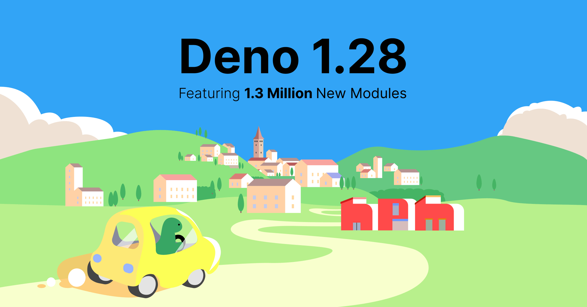Deno 1.28: Featuring 1.3 Million New Modules
