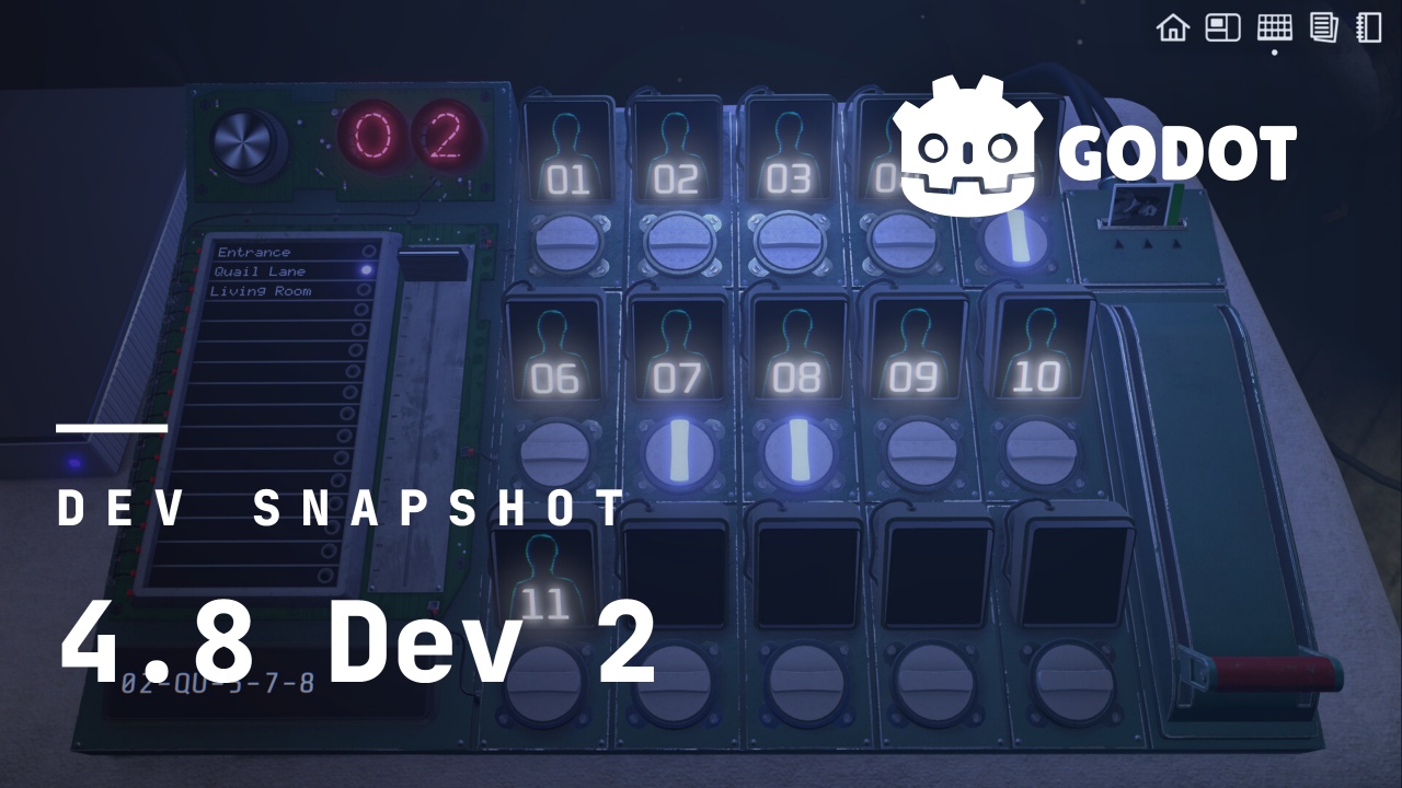 Dev snapshot: Godot 4.8 dev 2