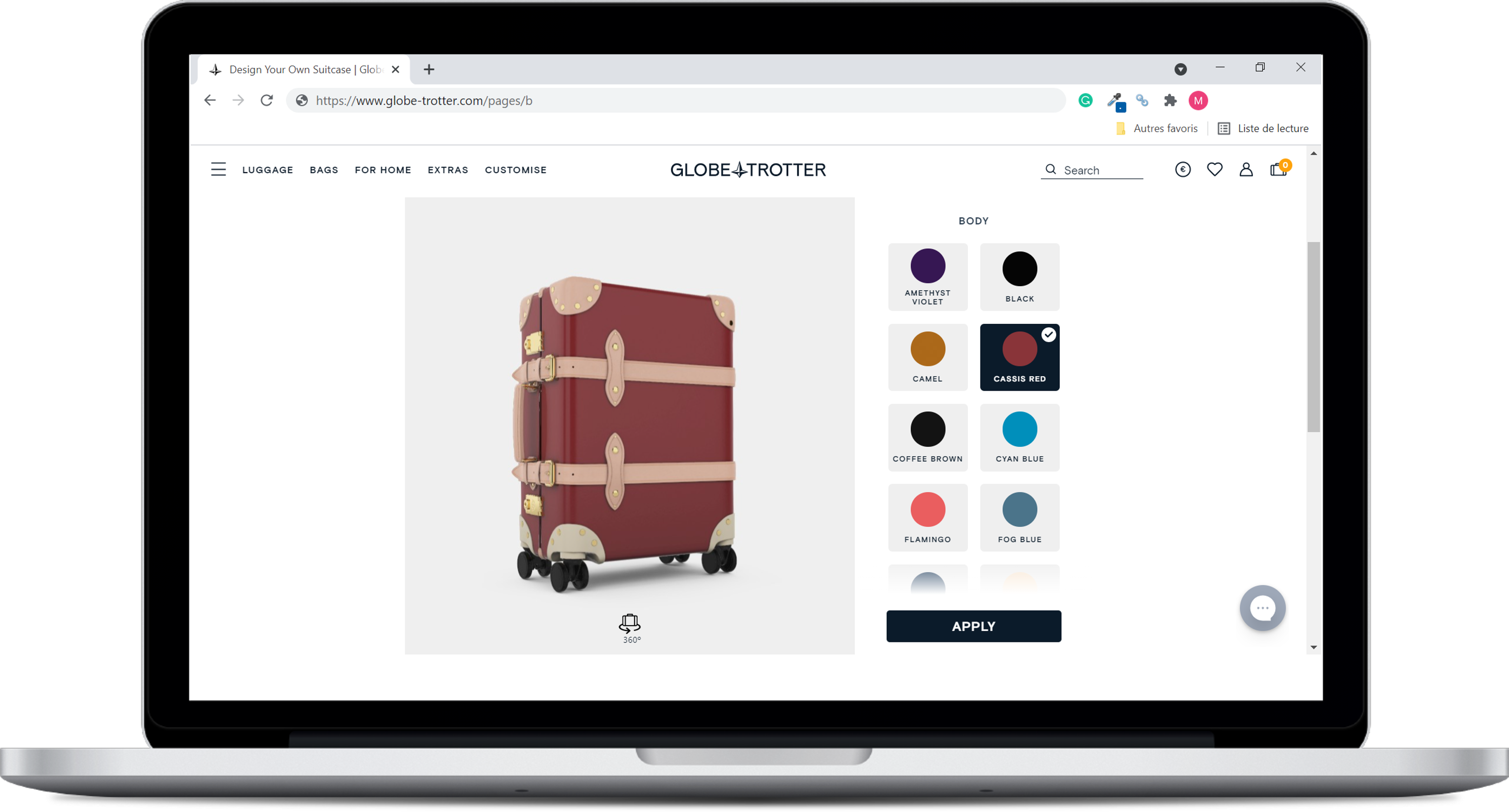 Globe-Trotter takes luxury shopping to new heights