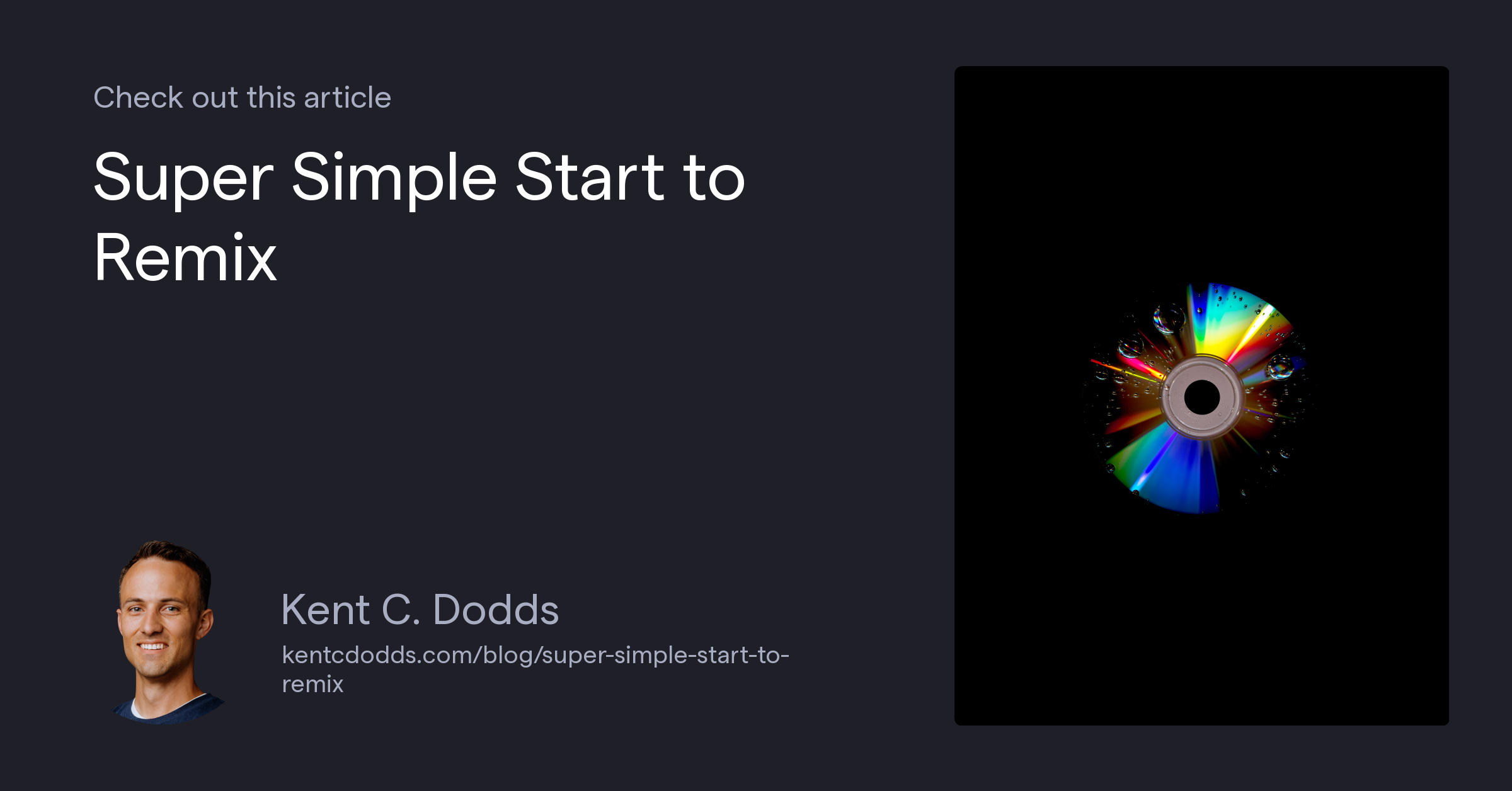 Super Simple Start to Remix
