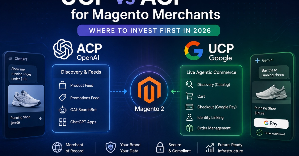 ACP vs UCP: two agentic commerce protocols, and why 'which one' is the wrong question