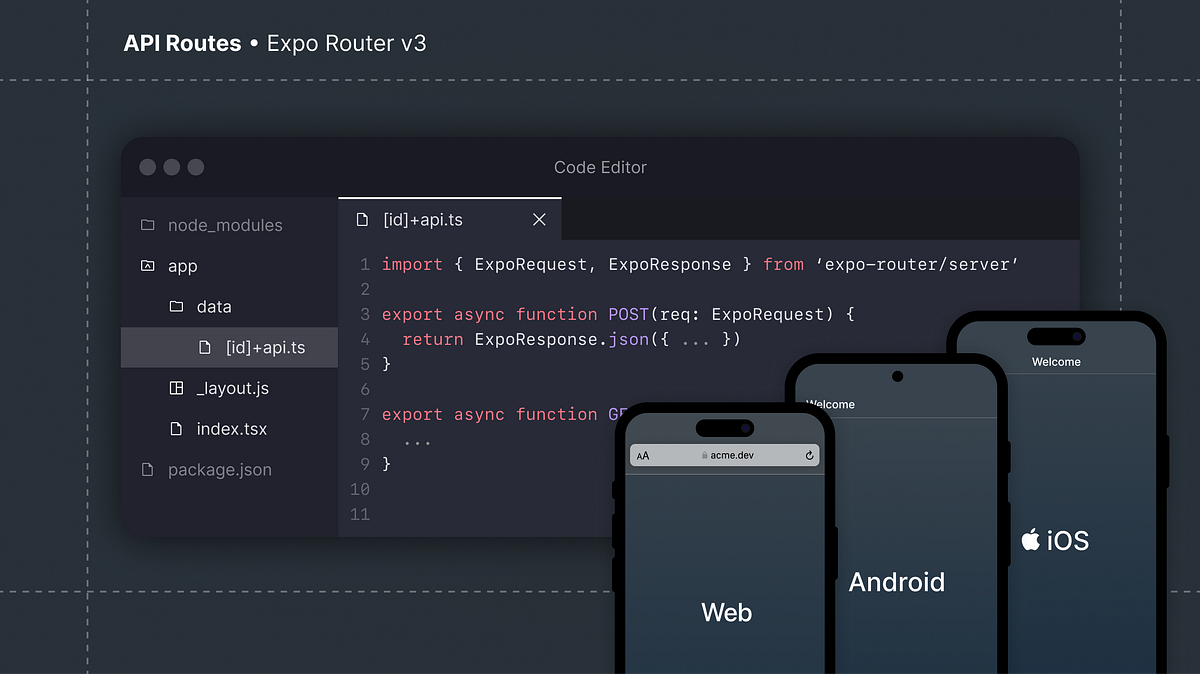 Expo Router v3 beta is now available