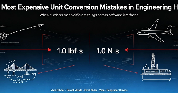 The 8 Most Expensive Unit Conversion Mistakes in Engineering History — and the Software Bugs That Caused Them