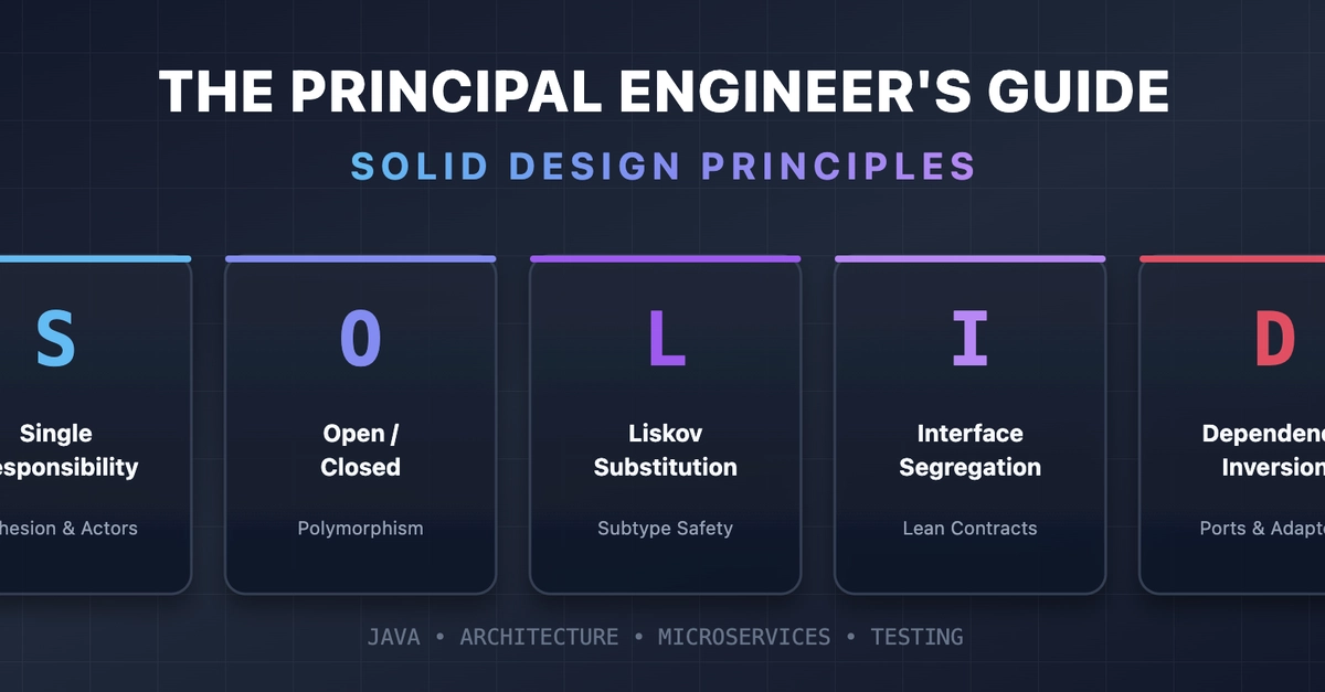 SOLID Principles Cheat Sheet