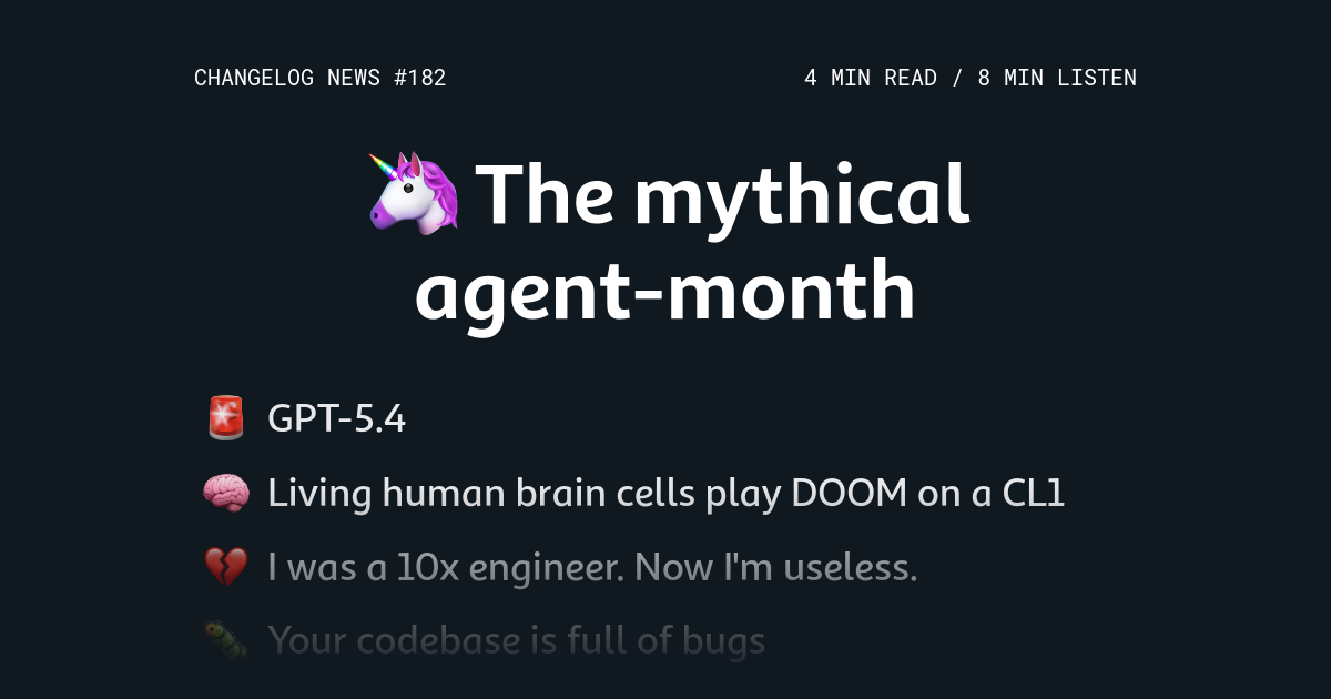 The mythical agent-month