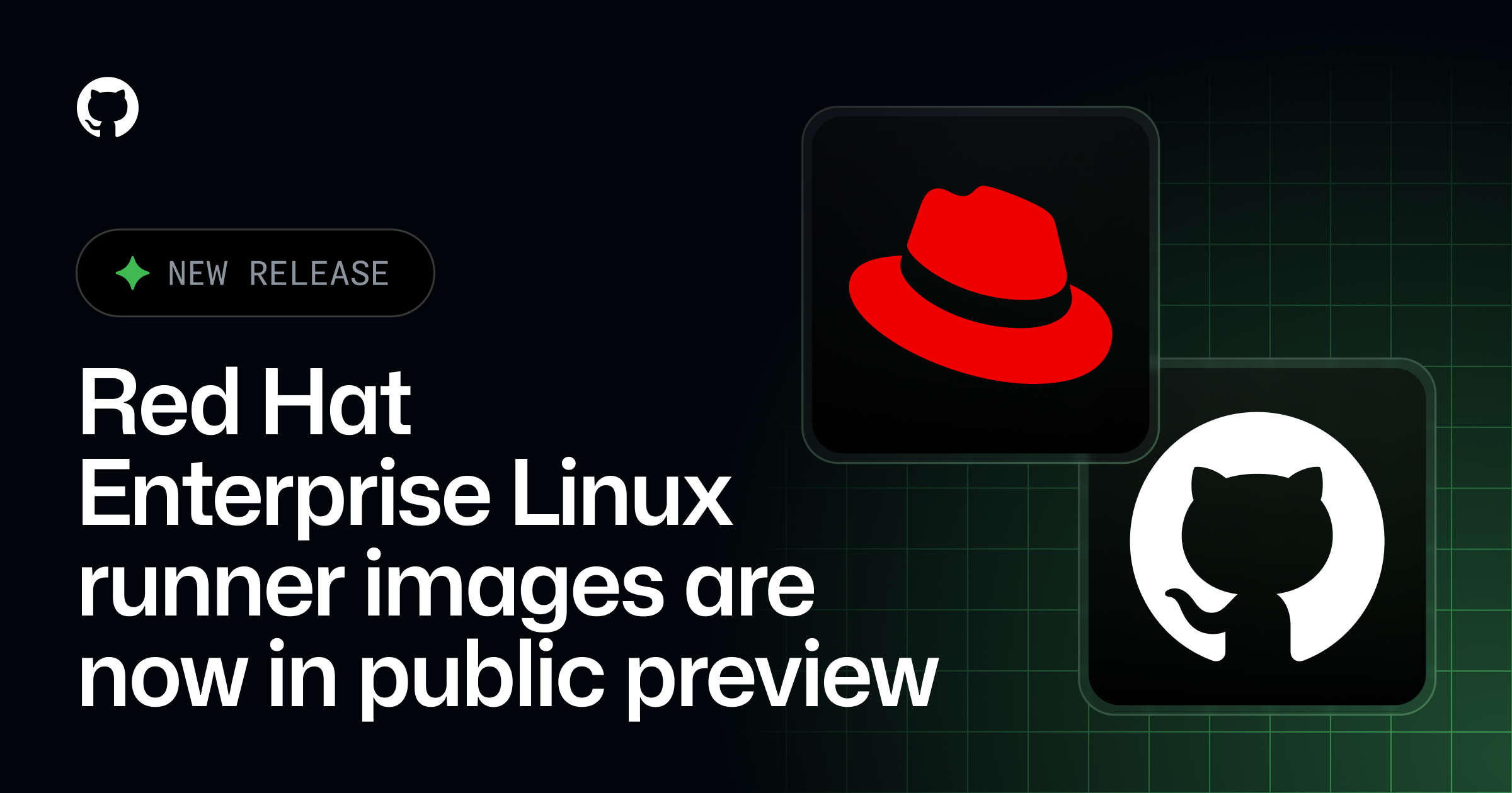 Red Hat Enterprise Linux runner images are now in public preview