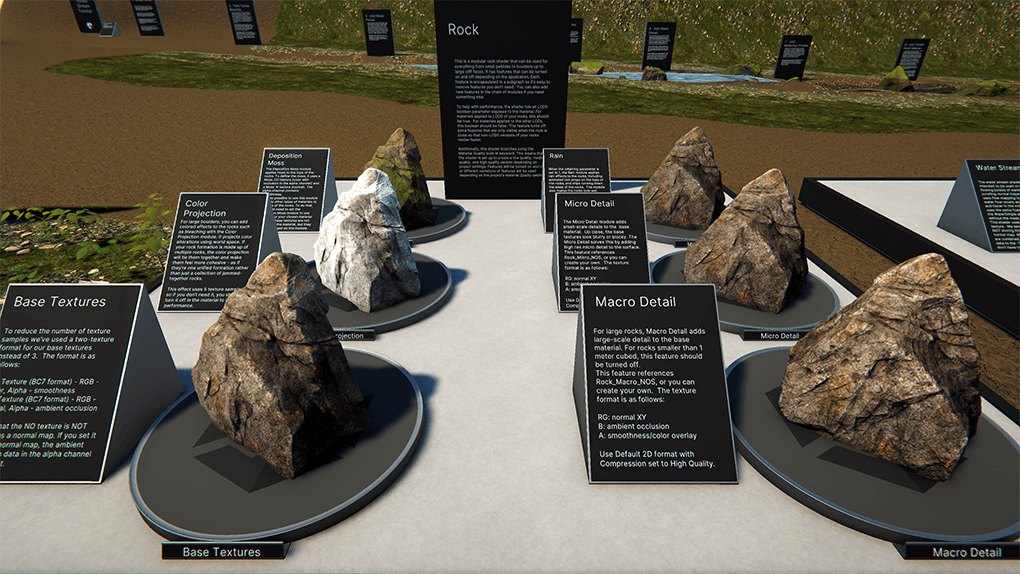 Rock Shaders