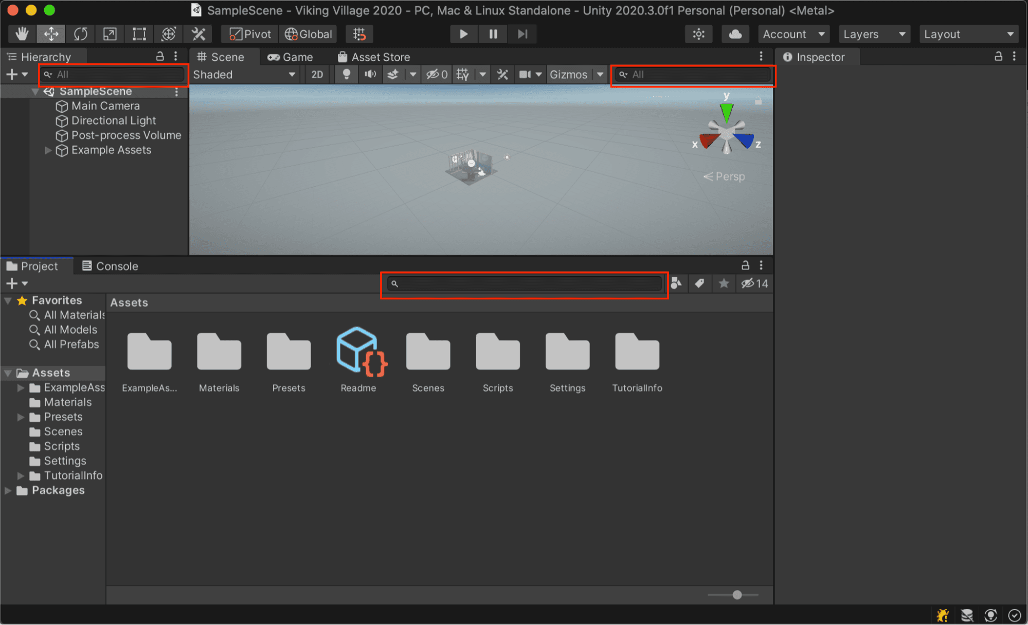 Search options in the Editor are highlighted in red.