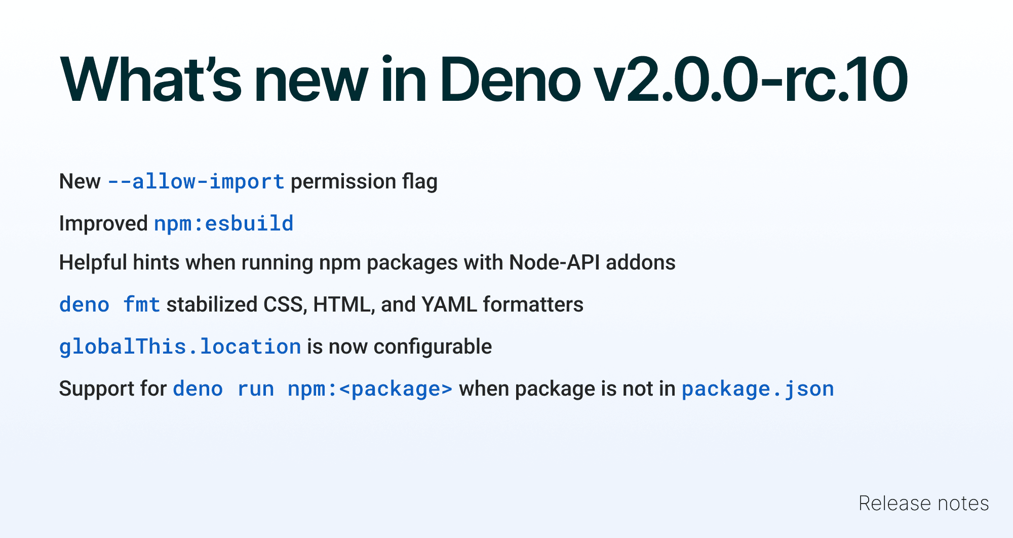 The Final Touches: What’s New In v2.0.0-rc.10