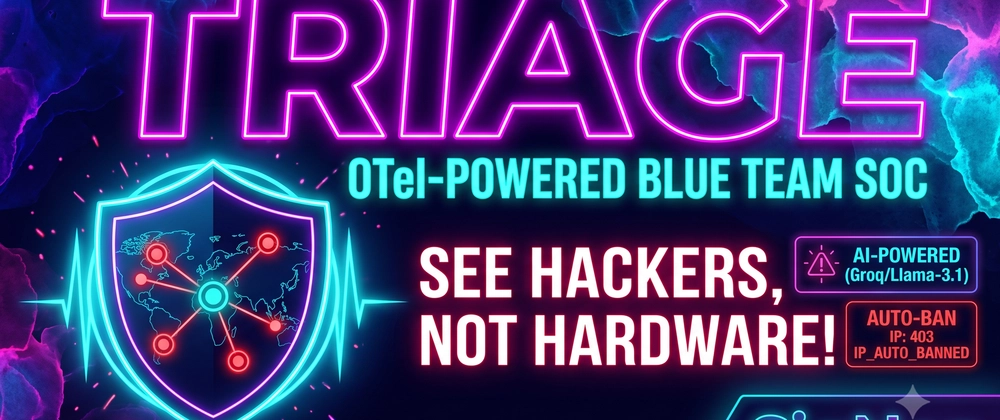 Cover image for How I Built Triage: Turning SigNoz into a Blue Team SOC (And the Deployment Nightmares I Survived)