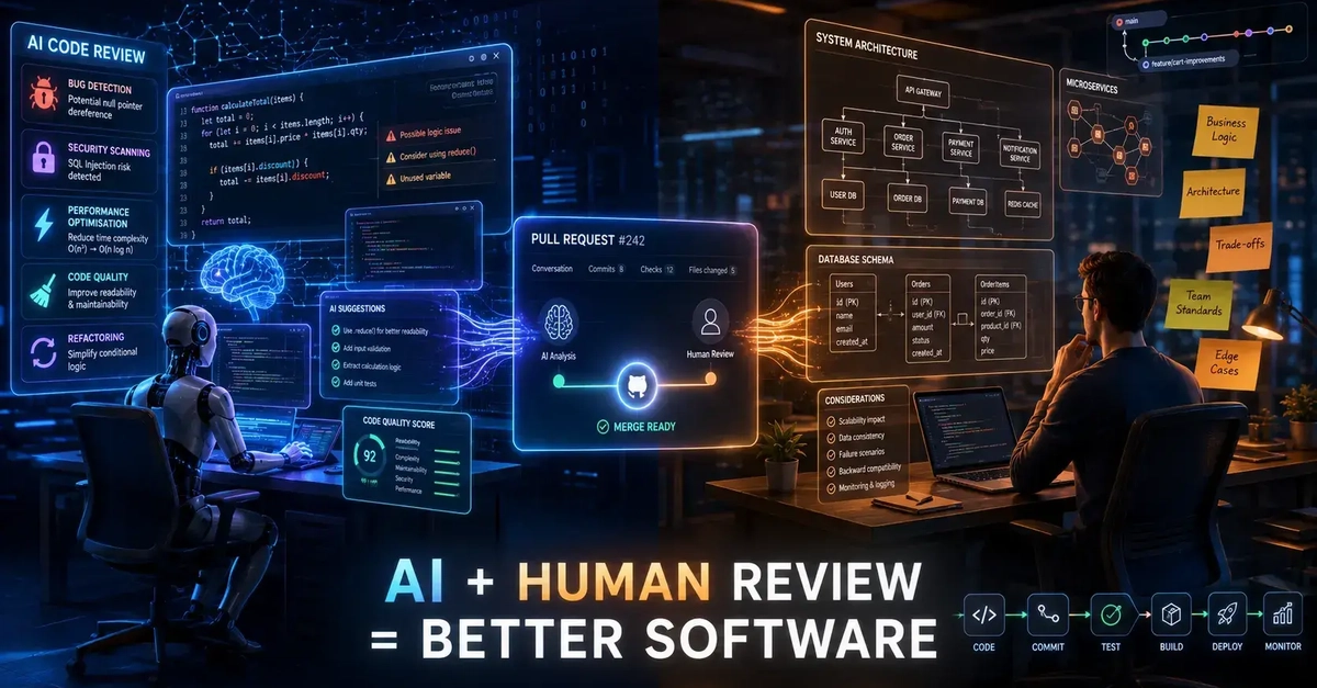 🚀 AI Code Review: Where It Helps and Where It Doesn’t