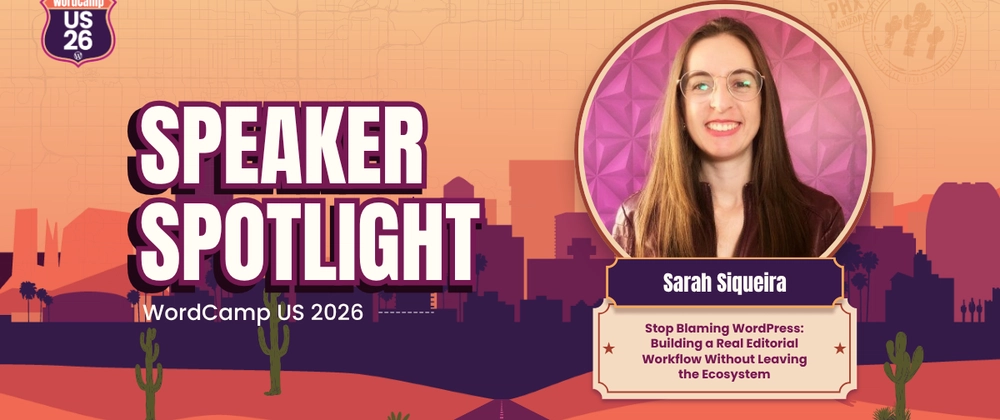 Cover image for I'll be speaking at WordCamp US 2026 🎉