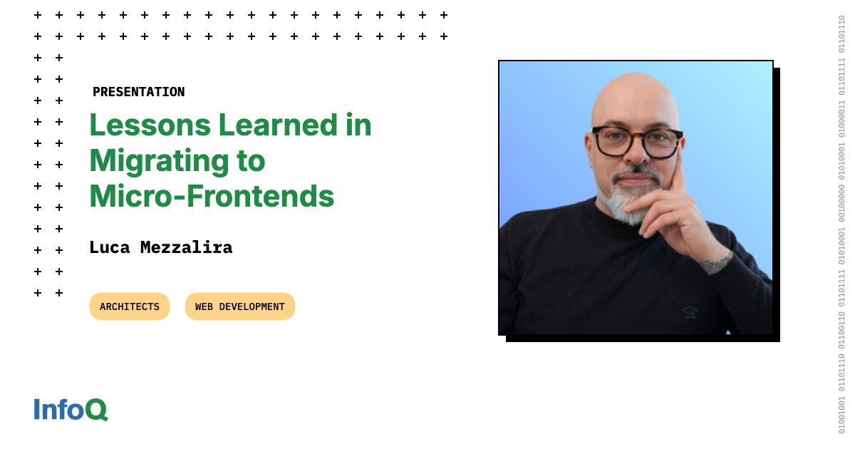 Presentation: Lessons Learned in Migrating to Micro-Frontends