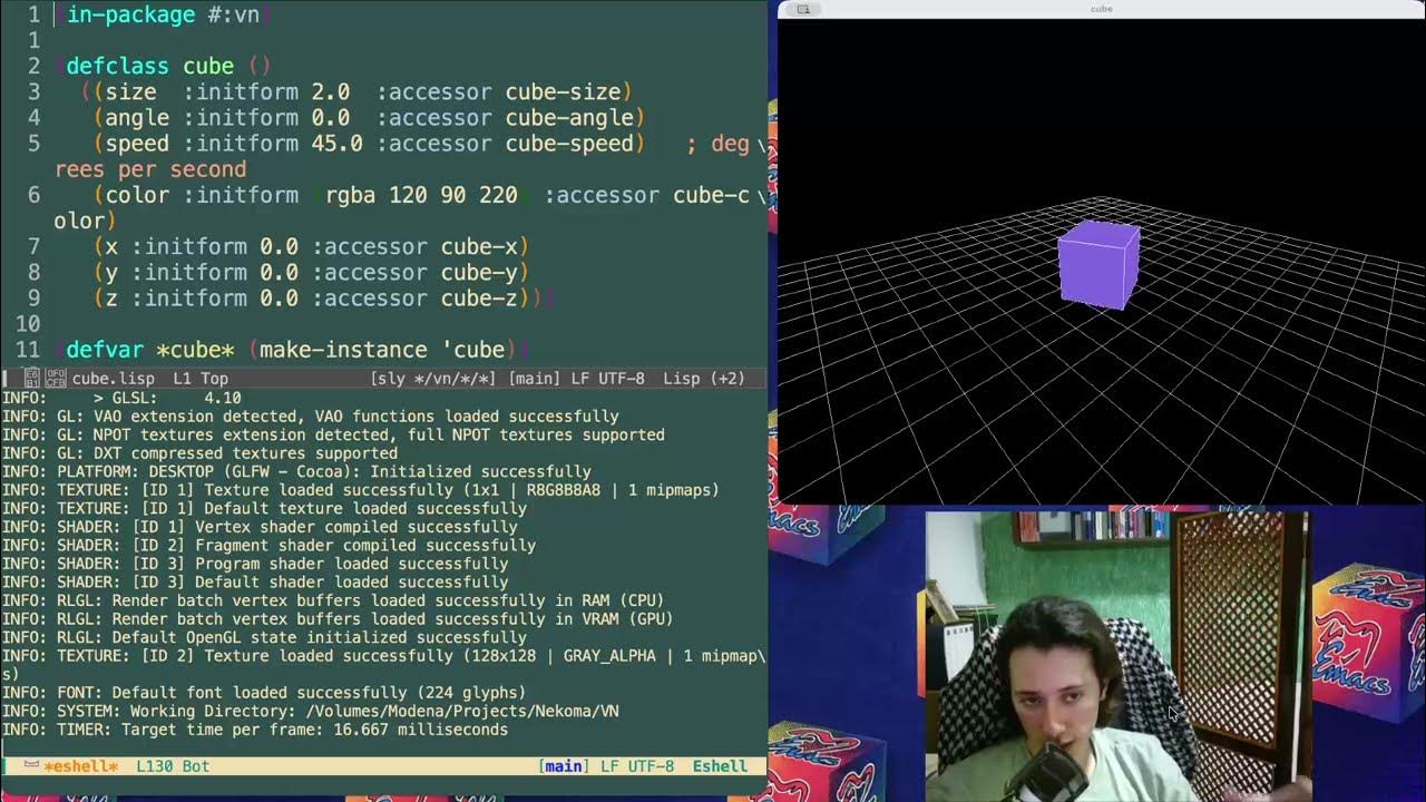 Interactive Raylib with Common Lisp