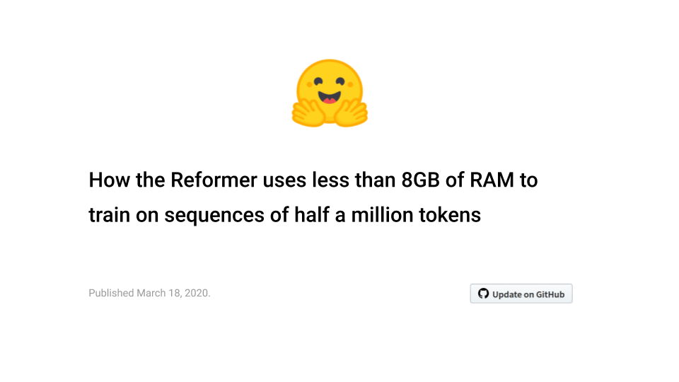 The Reformer - Pushing the limits of language modeling