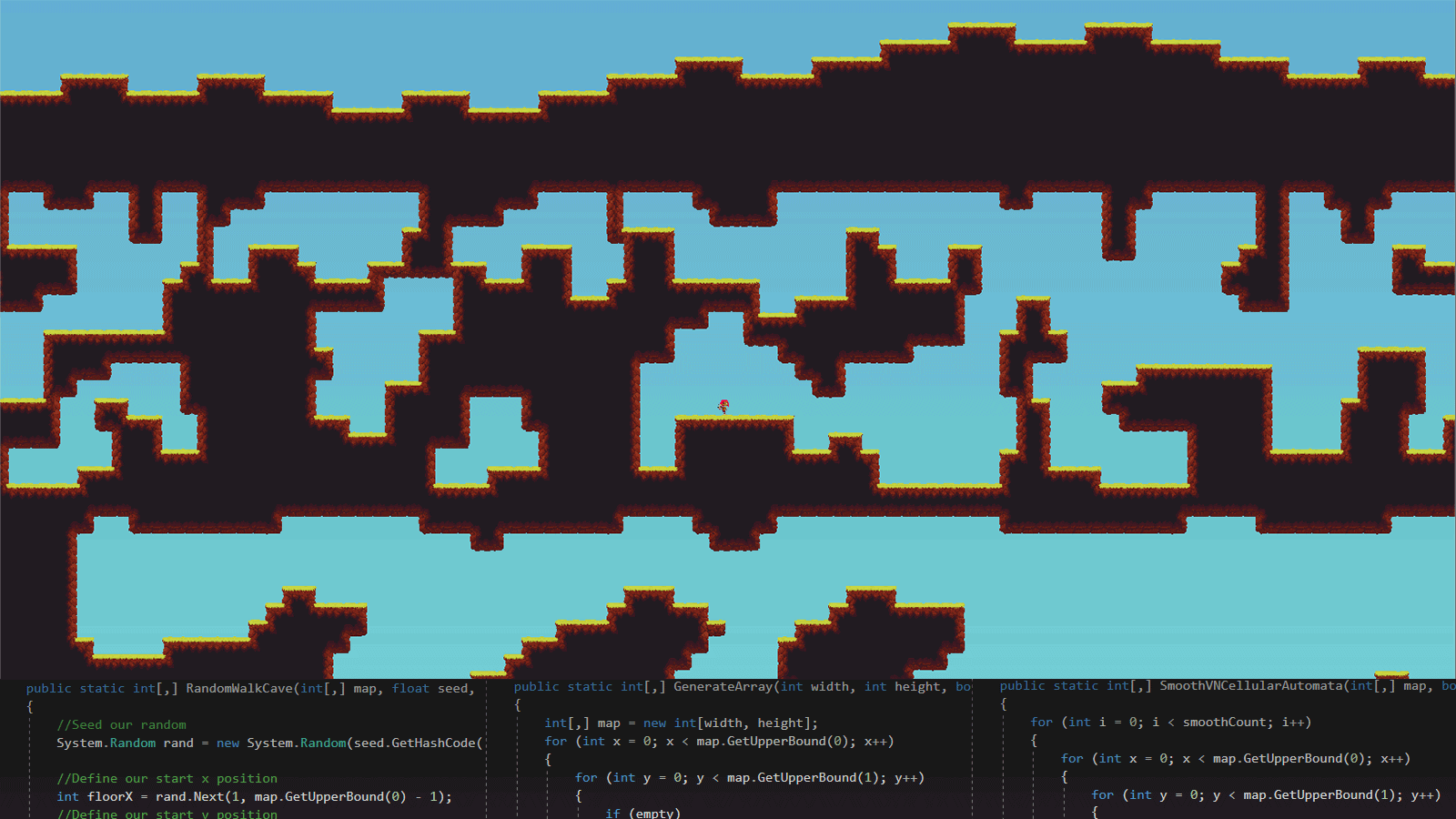 Procedural patterns you can use with Tilemaps, part 1