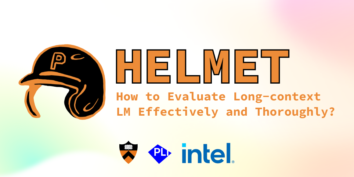 Introducing HELMET: Holistically Evaluating Long-context Language Models