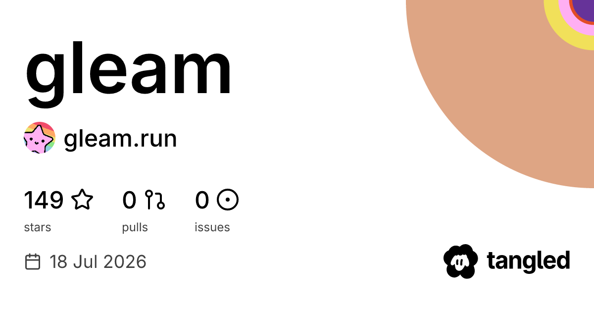 Gleam has mirrored its source code on tangled (an AT-protocol based forge)