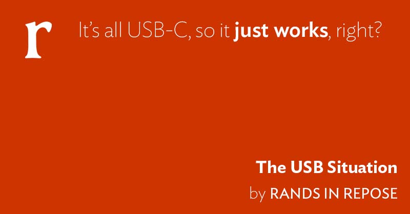 The USB Situation