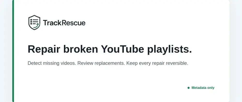 Cover image for How to Monitor a YouTube Playlist Without Scraping the Page