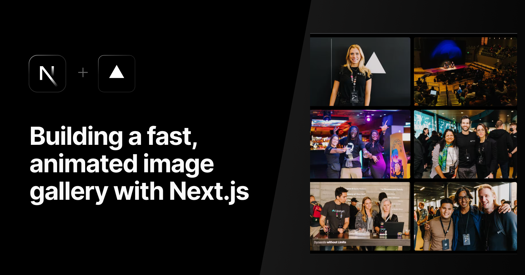 Building a fast, animated image gallery with Next.js