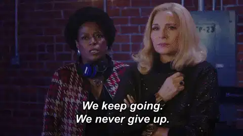 Keep showing up