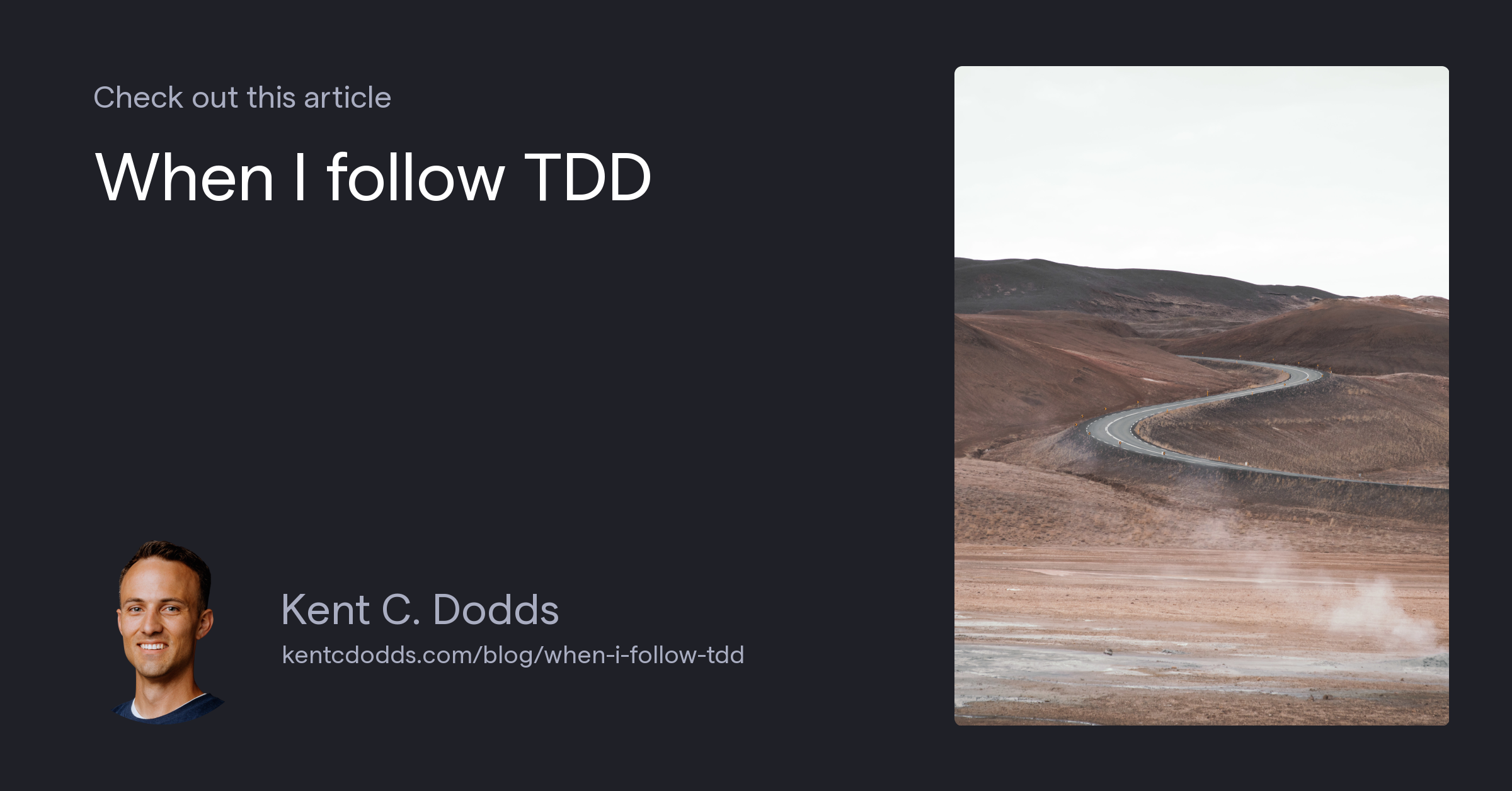 When I follow TDD