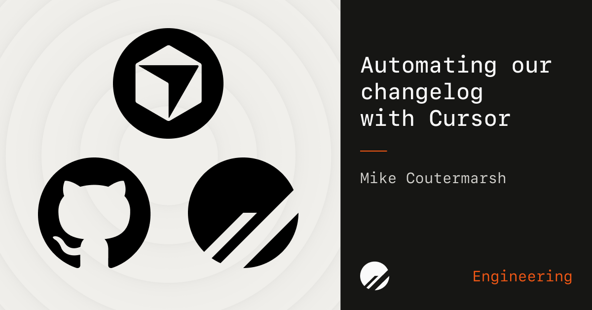 Automating our changelog with Cursor commands