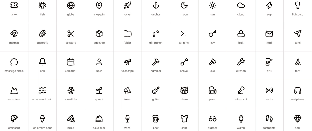 Cover image for 1,756 hand drawn icons, and nobody drew them