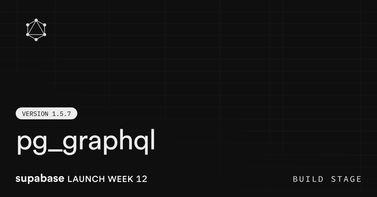 pg_graphql 1.5.7: pagination and multi-tenancy support